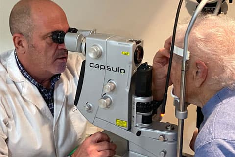 Capsulotomía con láser YAG en Ourense