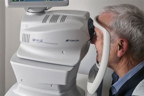 Microscopía especular por el Dr. Claudio Moreno